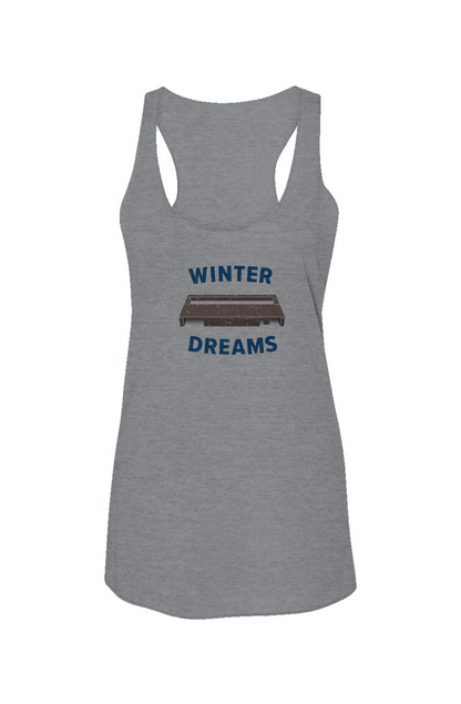Winter Dreams Racerback Barn Tank Grey | Barn Garb Hockey Threads