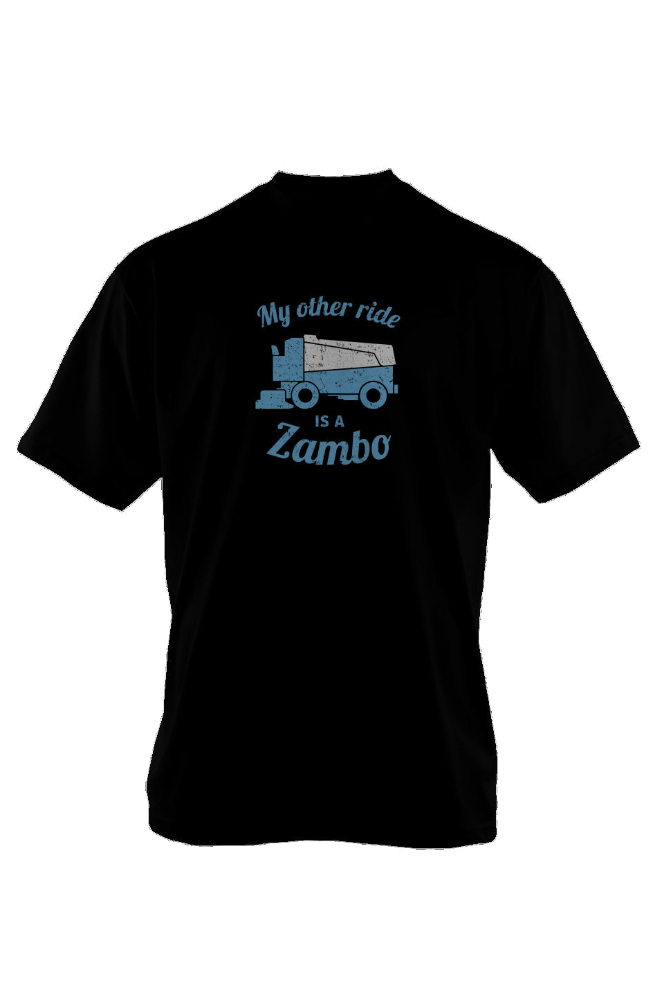Zambo 90s Throwback Tee Black | Barn Garb Hockey Threads