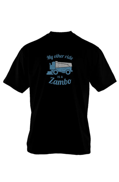 Zambo 90s Throwback Tee Black | Barn Garb Hockey Threads