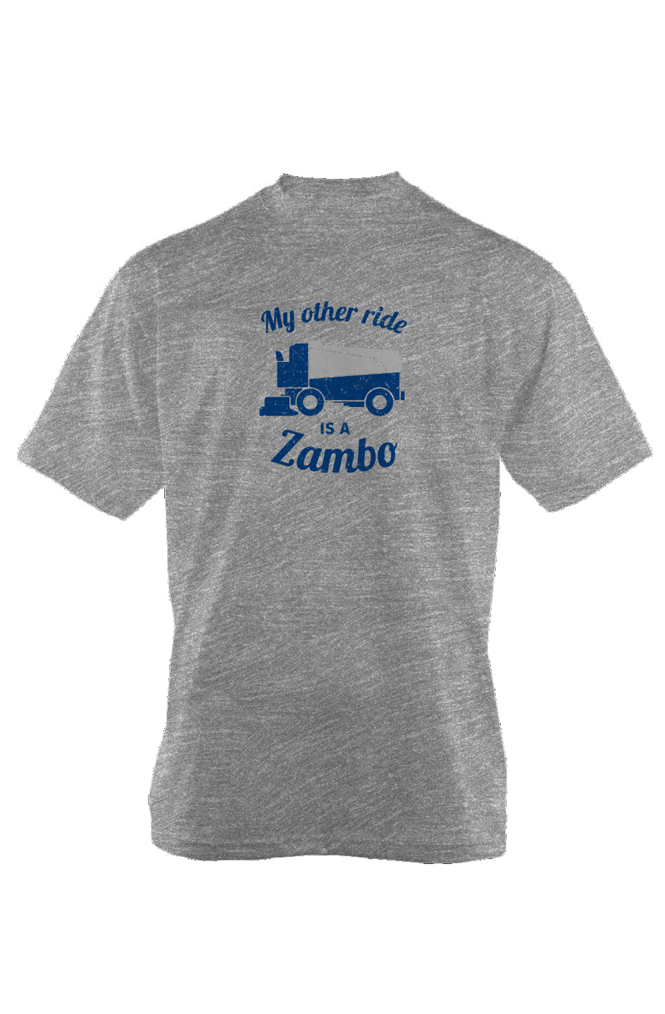 Zambo 90s Throwback Tee Grey | Barn Garb Hockey Threads