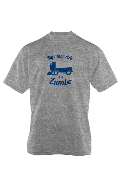 Zambo 90s Throwback Tee Grey | Barn Garb Hockey Threads