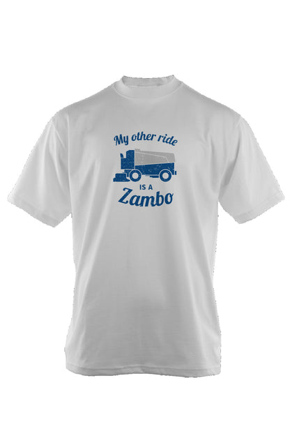Zambo 90s Throwback Tee White | Barn Garb Hockey Threads