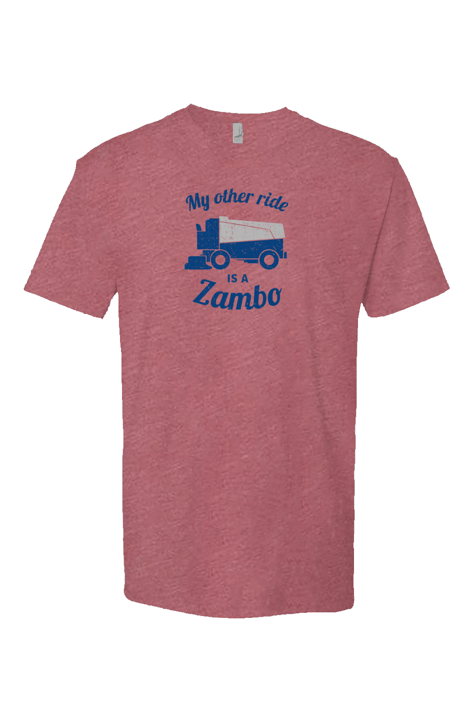 Zambo Breakaway Performance Tee Heather Cardinal | Barn Garb Hockey Threads