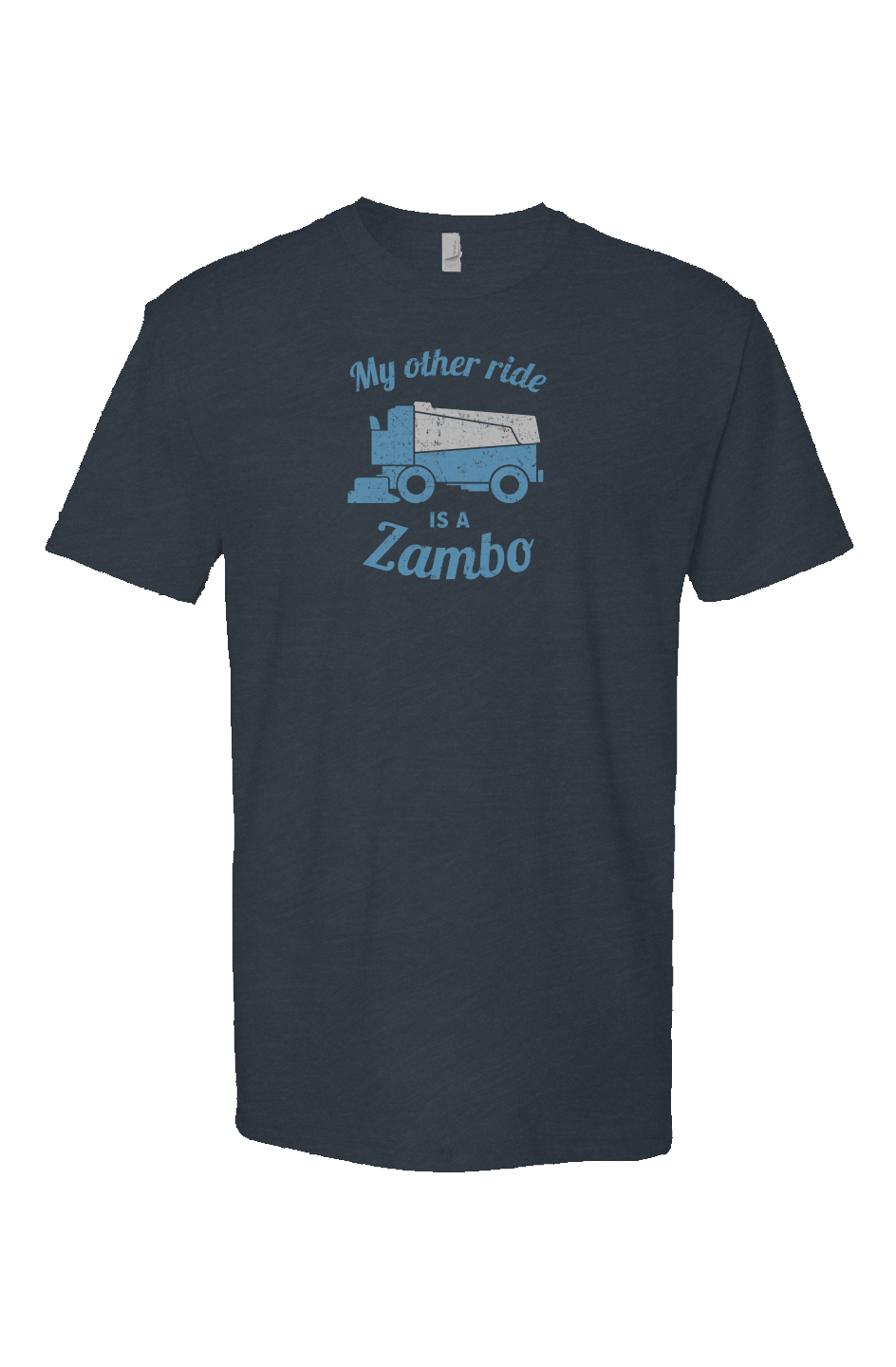 Zambo Breakaway Performance Tee Navy Blue | Barn Garb Hockey Threads