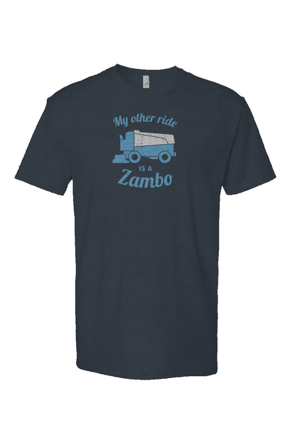 Zambo Breakaway Performance Tee Navy Blue | Barn Garb Hockey Threads