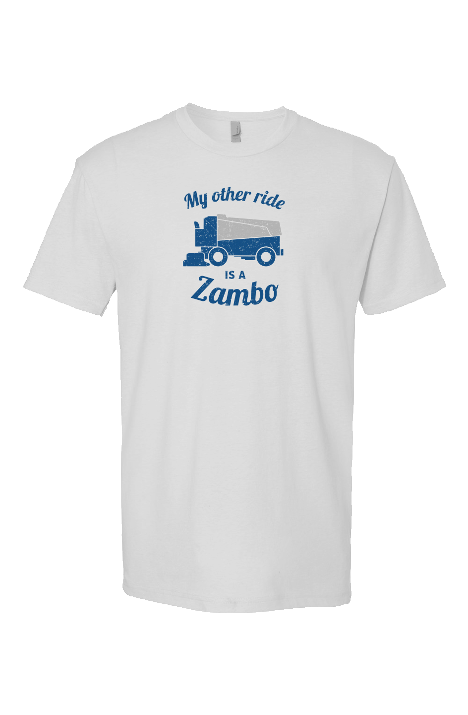 Zambo Breakaway Performance Tee White | Barn Garb Hockey Threads