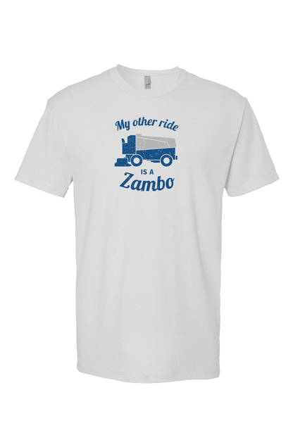 Zambo Breakaway Performance Tee White | Barn Garb Hockey Threads