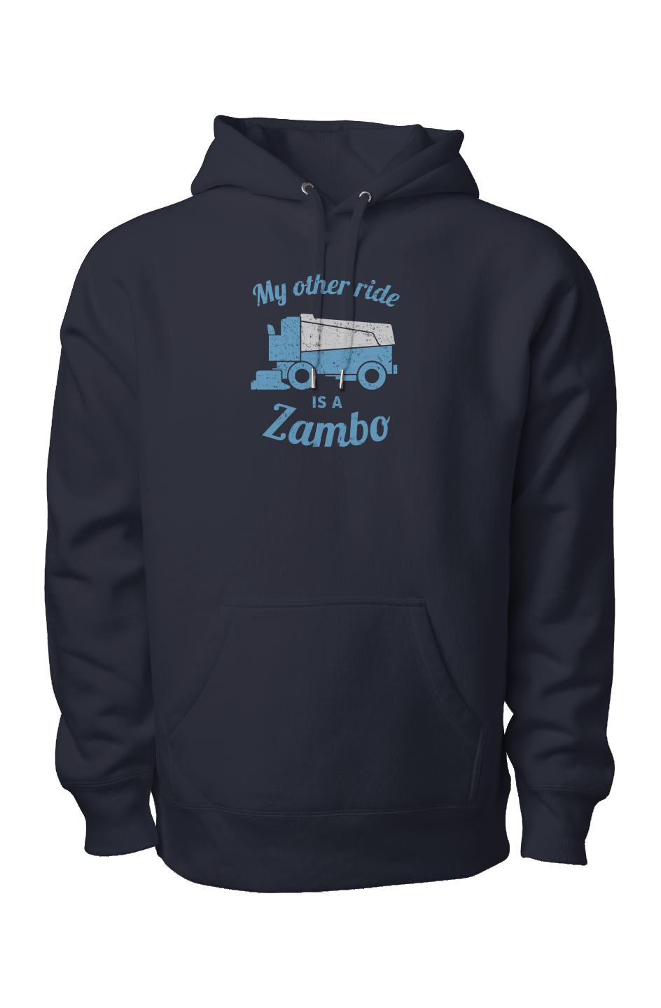 Zambo Legend Heavyweight Hoodie Navy Blue | Barn Garb Hockey Threads