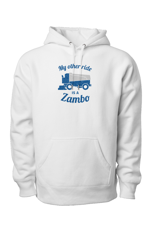 Zambo Legend Heavyweight Hoodie White | Barn Garb Hockey Threads