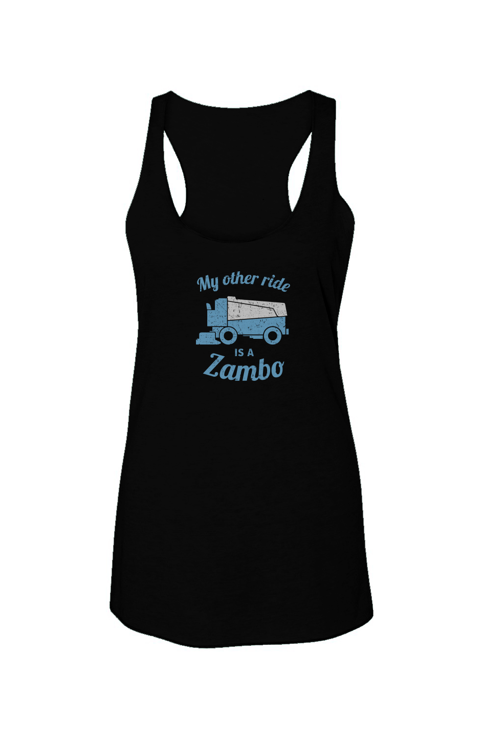 Zambo Racerback Barn Tank Black | Barn Garb Hockey Threads