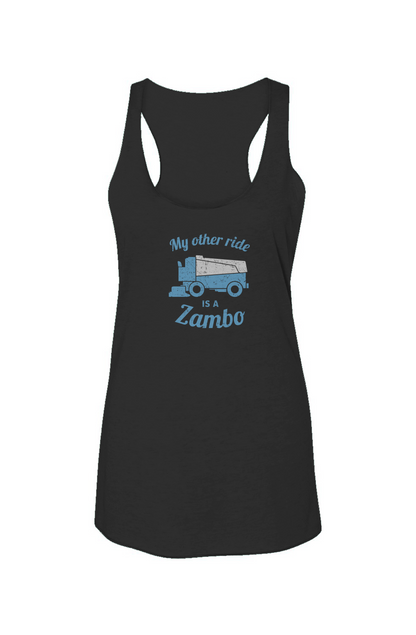 Zambo Racerback Barn Tank Charcoal | Barn Garb Hockey Threads