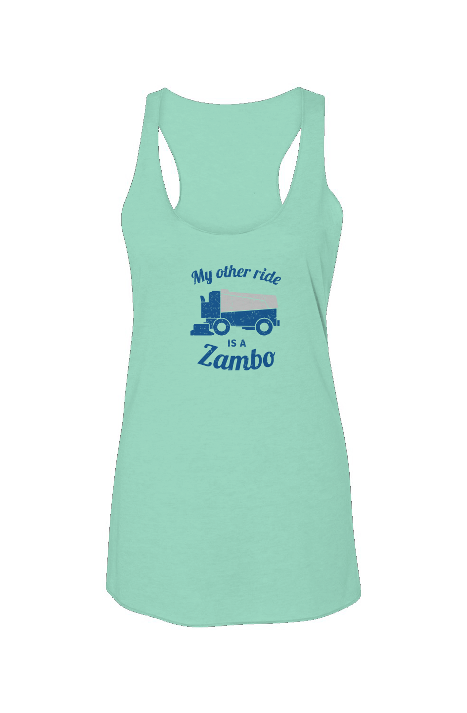 Zambo Racerback Barn Tank Mint | Barn Garb Hockey Threads