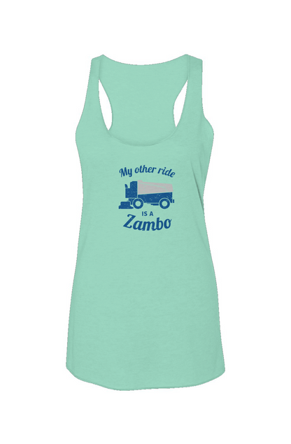 Zambo Racerback Barn Tank Mint | Barn Garb Hockey Threads