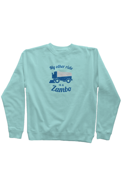 Zambo Rinkside Crewneck Sweatshirt Mint | Barn Garb Hockey Threads