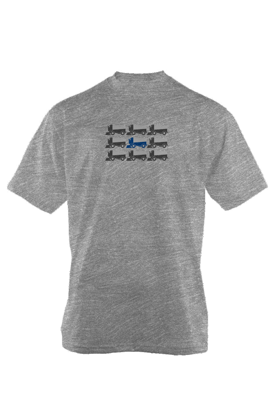 Zamboni Nation 90s Throwback Oversized Heavyweight Tee Grey | Barn Garb Hockey Threads