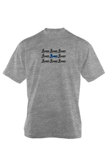 Zamboni Nation 90s Throwback Oversized Heavyweight Tee Grey | Barn Garb Hockey Threads