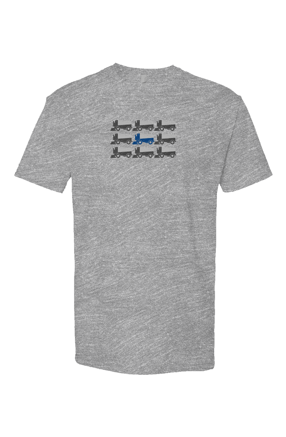 Zamboni Nation Breakaway Performance Tee Grey | Barn Garb Hockey Threads