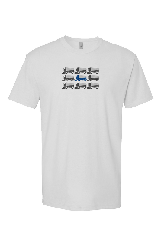 Zamboni Nation Breakaway Performance Tee White | Barn Garb Hockey Threads