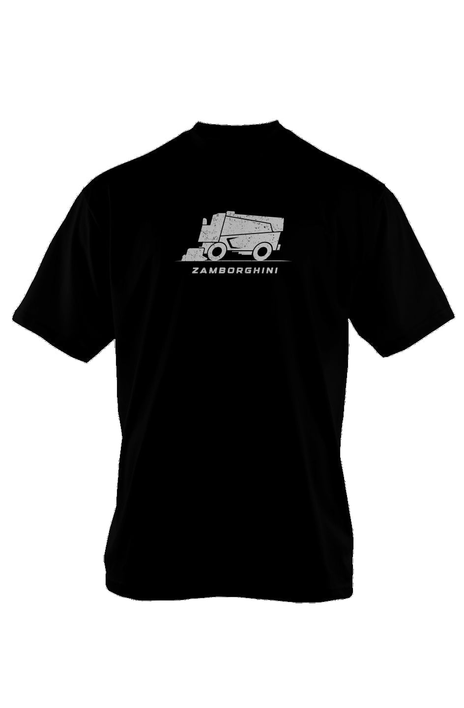 Zamborghini 90s Throwback Oversized Heavyweight Tee Black | Barn Garb Hockey Threads