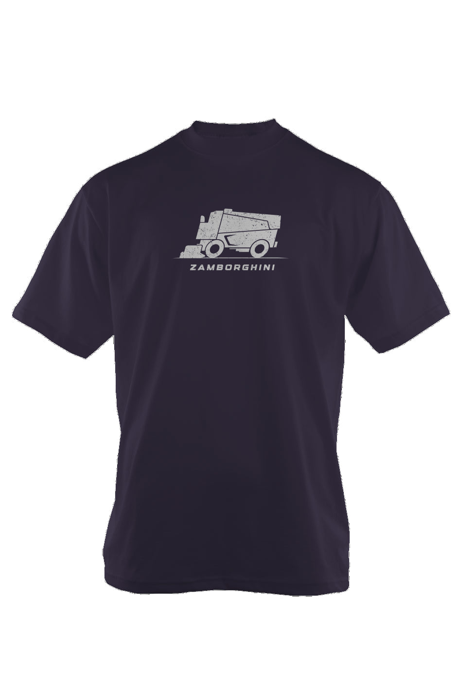 Zamborghini 90s Throwback Oversized Heavyweight Tee Navy Blue | Barn Garb Hockey Threads