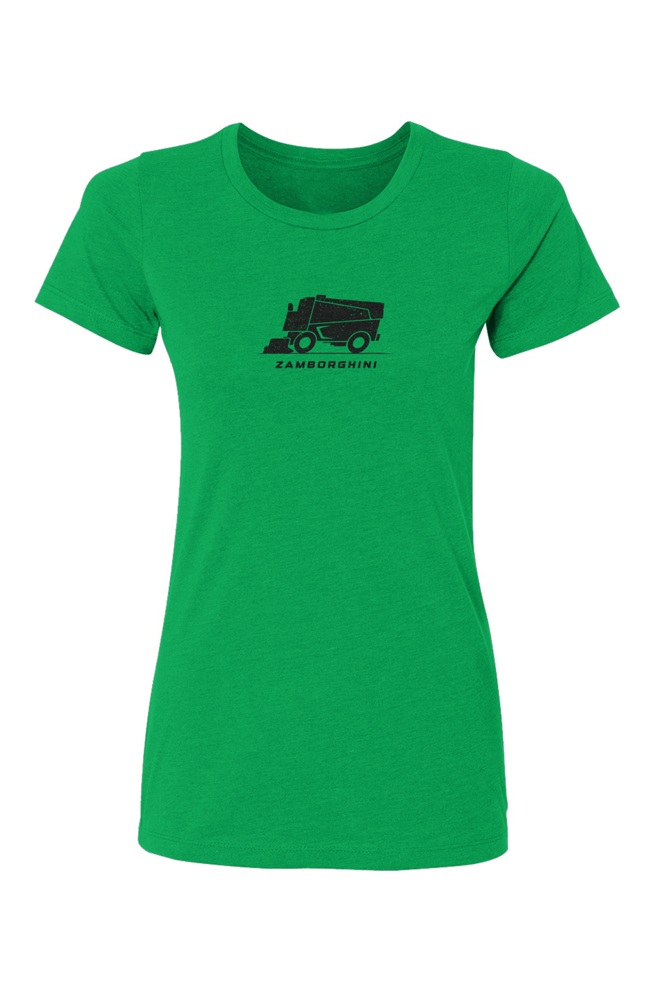 Zamborghini Barn Babe Tee Green | Barn Garb Hockey Threads