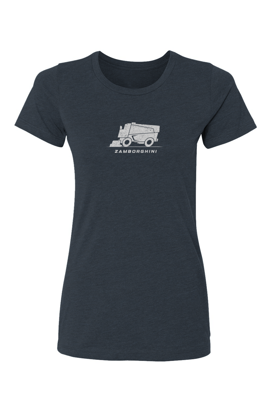 Zamborghini Barn Babe Tee Navy Blue | Barn Garb Hockey Threads