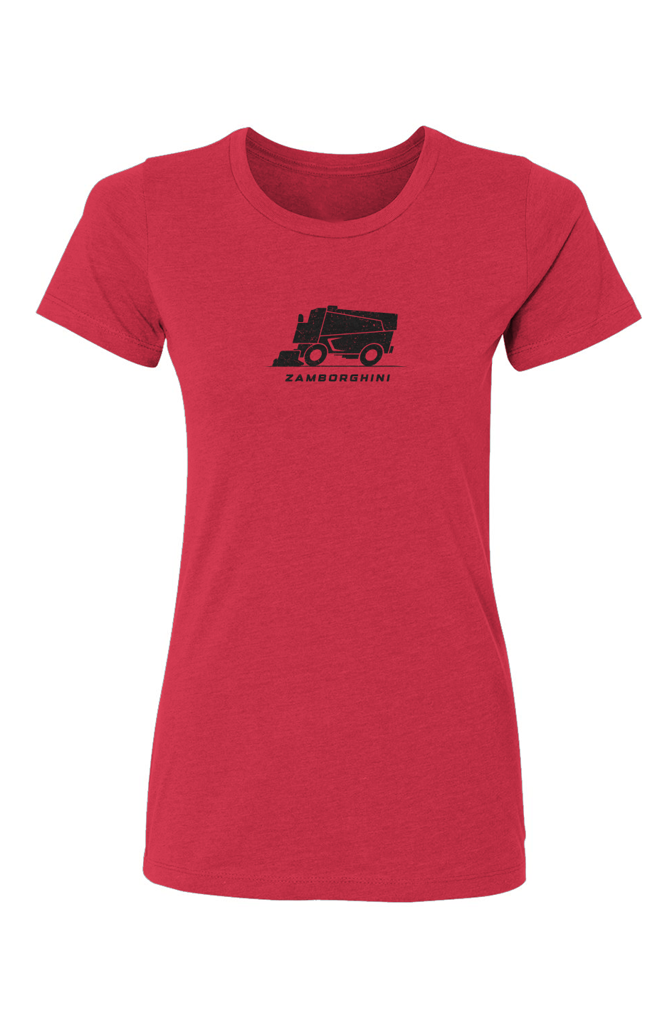 Zamborghini Barn Babe Tee Red | Barn Garb Hockey Threads