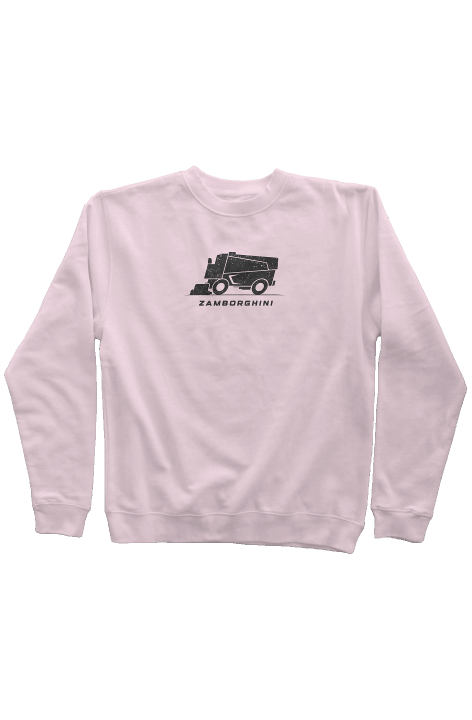 Zamborghini Rinkside Crewneck Sweatshirt Pink | Barn Garb Hockey Threads